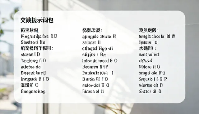 减肥计划提示词的使用要点与注意事项